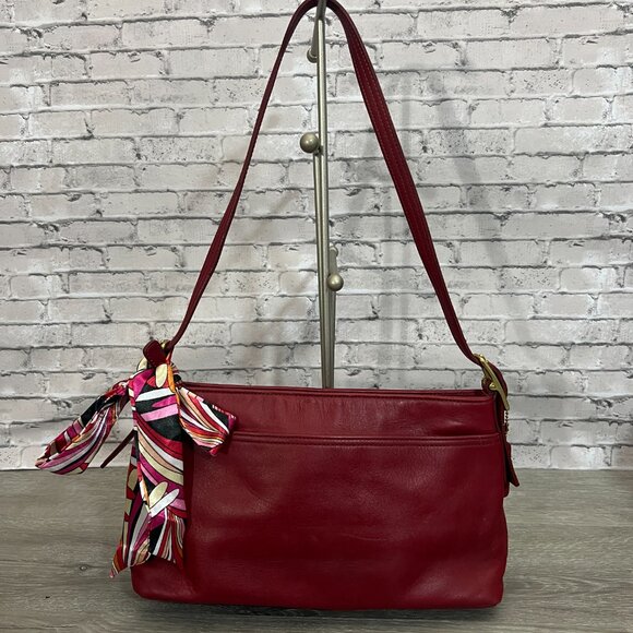 Coach Legacy F23-9861  Vintage Red Leather - Picture 2 of 7